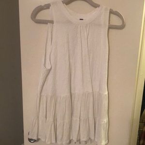 Free People Tie Back Sleeveless Tank